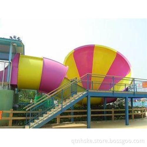 Small Tornado Children Water Slide Fiberglass Hurricane Wat